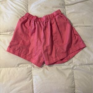 Women's Pink Casual Shorts